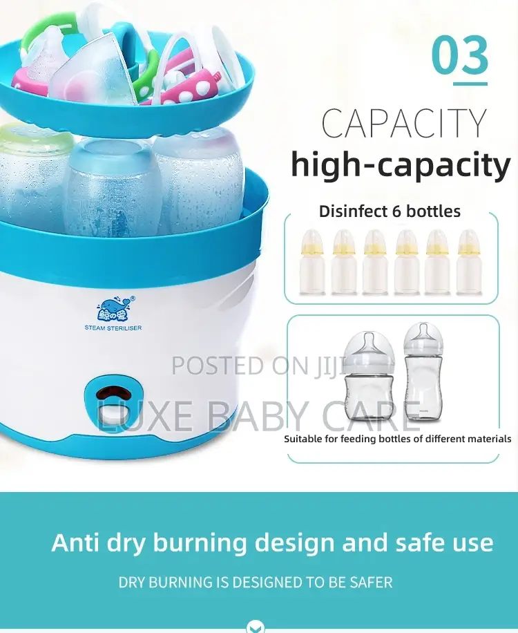 Baby Bottle High Temperature Steam Sterilizer