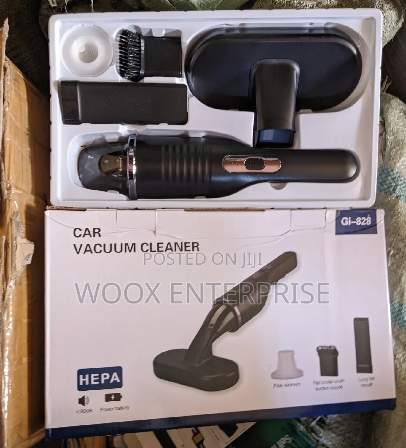 Car Vacuum Cleaner (Rechargeable)