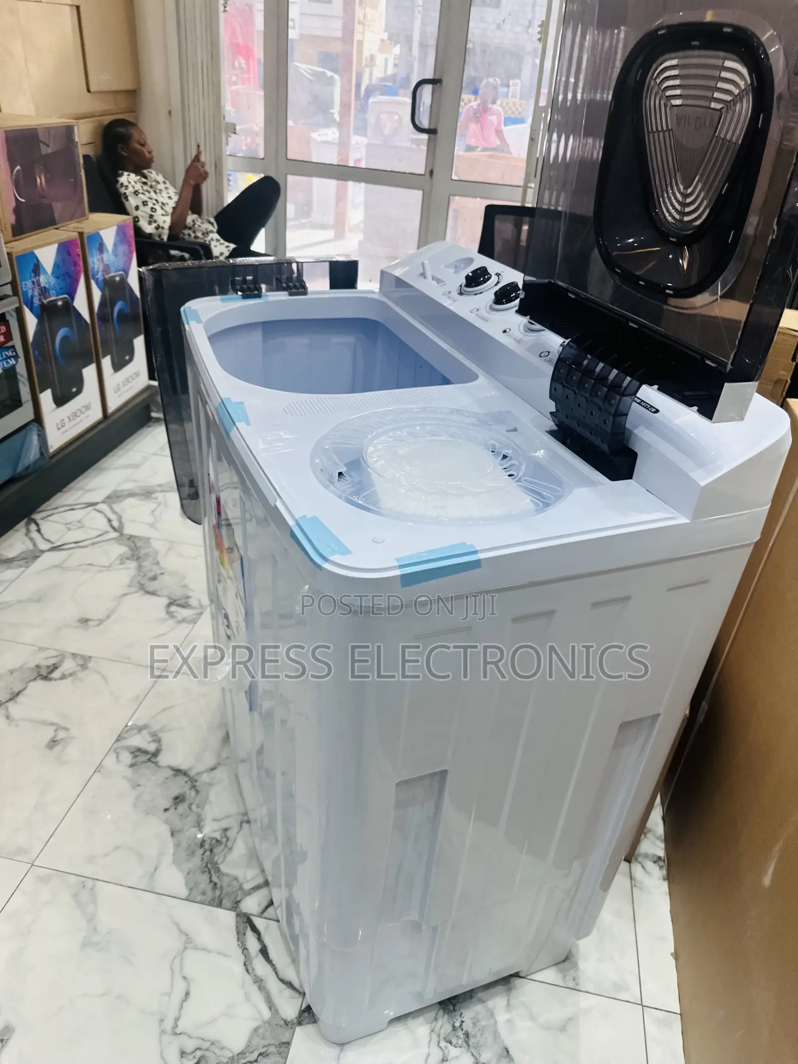 Fresh in Box Washing 18kg Topload Twintub Pearl