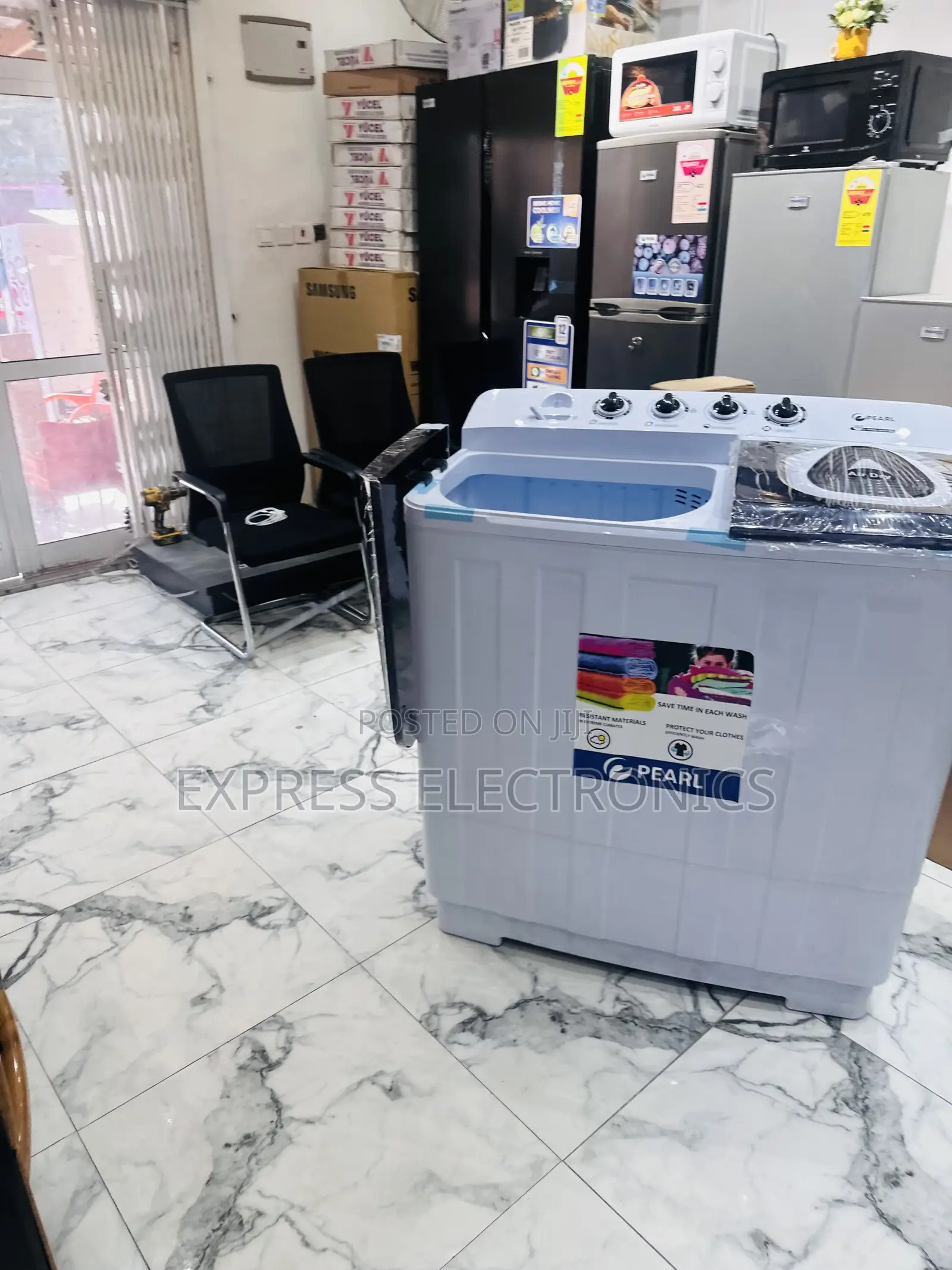 Hand Wash Effect Washing Machine 18kg Pearl