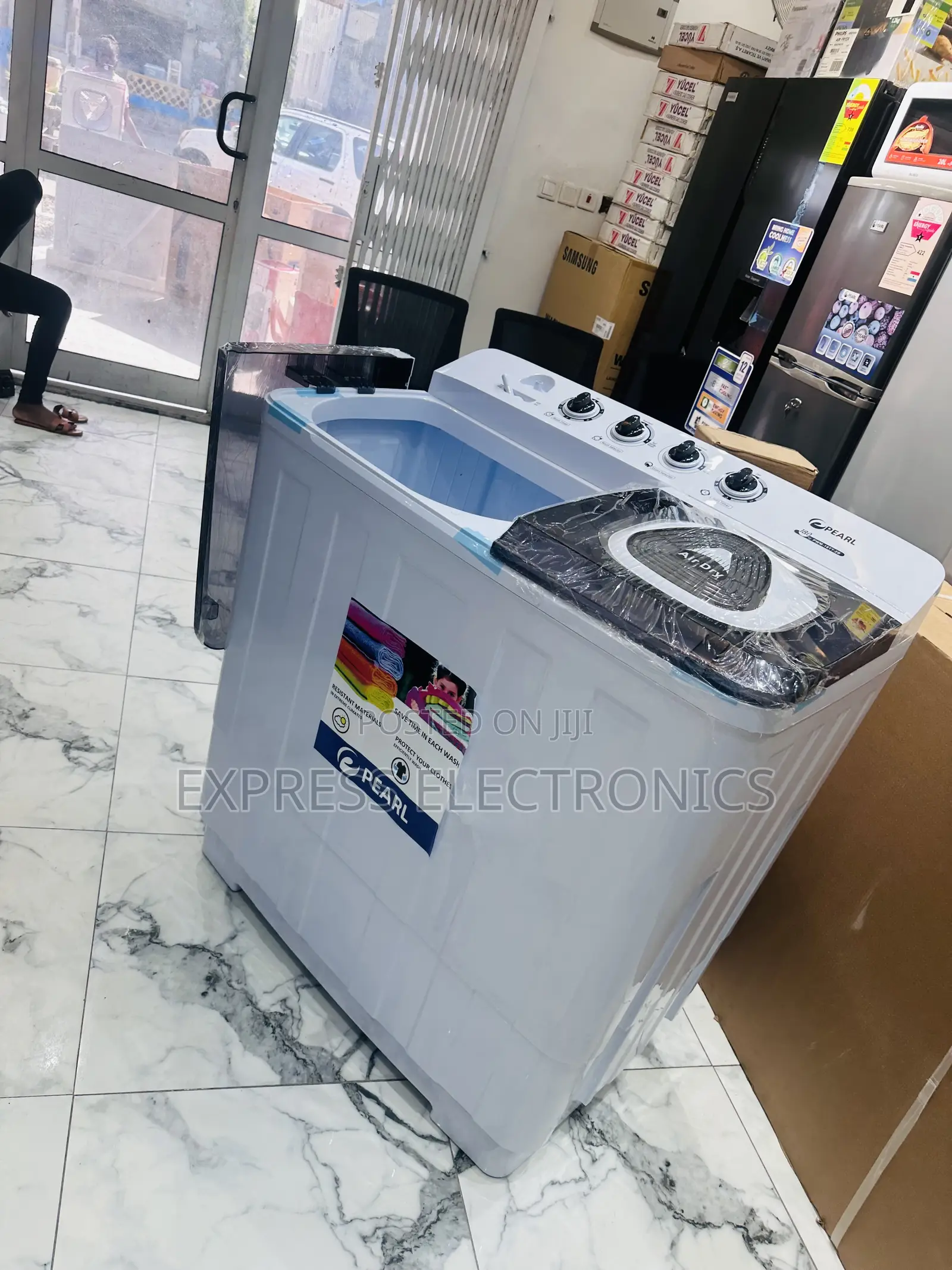 Easy to Operate Washing Machine 18kg Topload Pearl