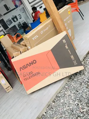 Electric Black Asano Full HD 43 Inches Glossy Tv