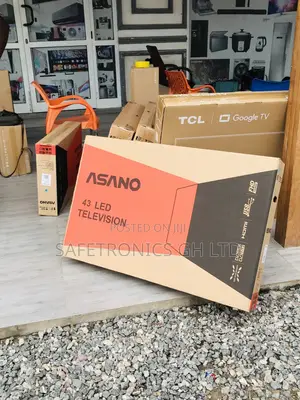 Glossy Full Hd Black Electric Asano 43 Inches Tv Led