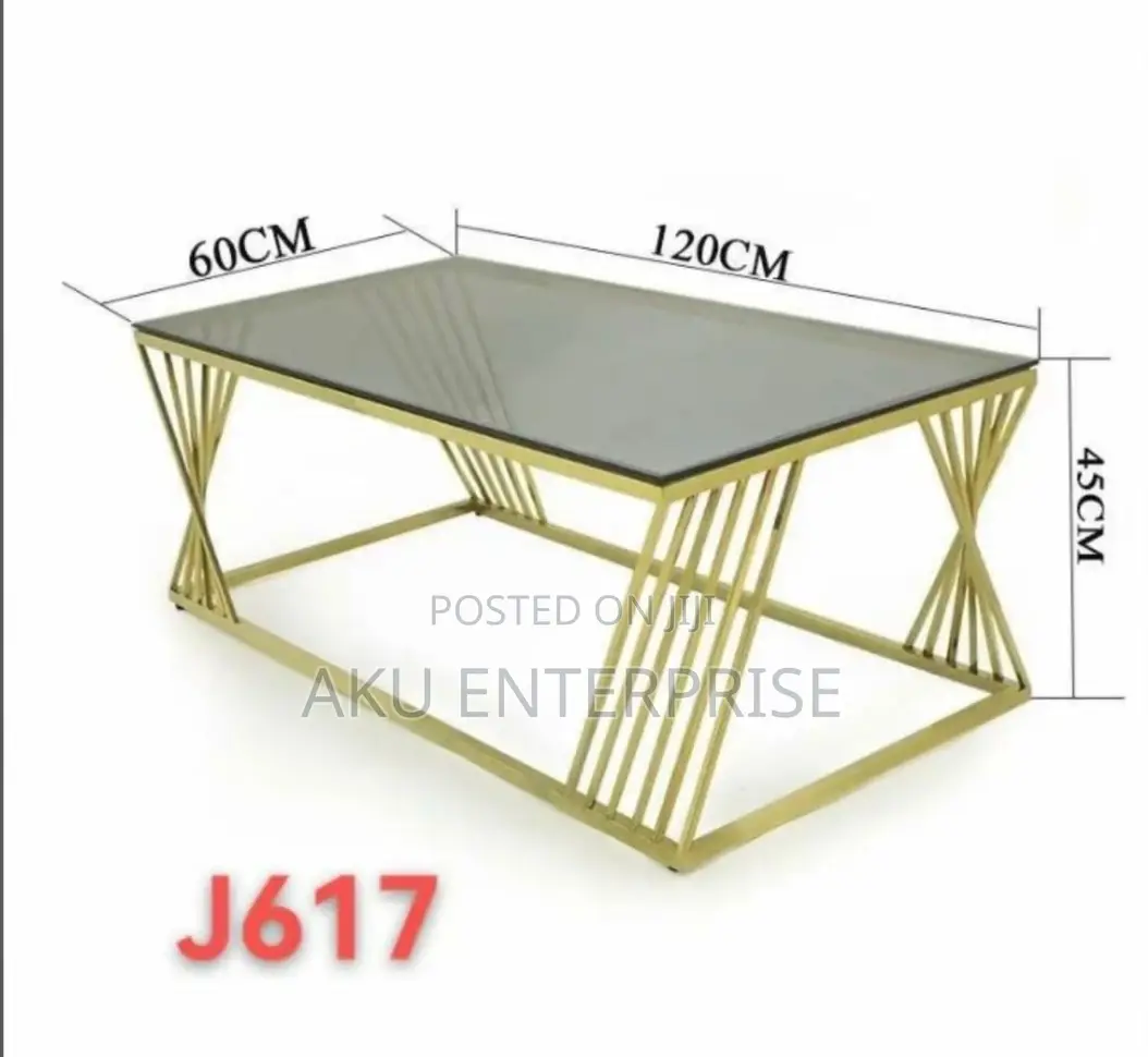 Modern Gold Center Table