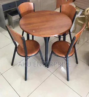 Wooden Dinning Table With 4 Chairs