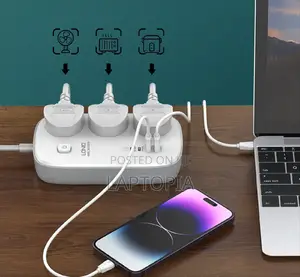 LDNIO High Wattage Power Strip With
65W Gan Charging