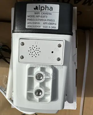 Wifi Bullet (Outdoor) 3MP Camera APP V380 With Camera Stand