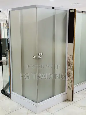 Frosted Bathroom Glass - Shower Cubicle - Plain Glass Room