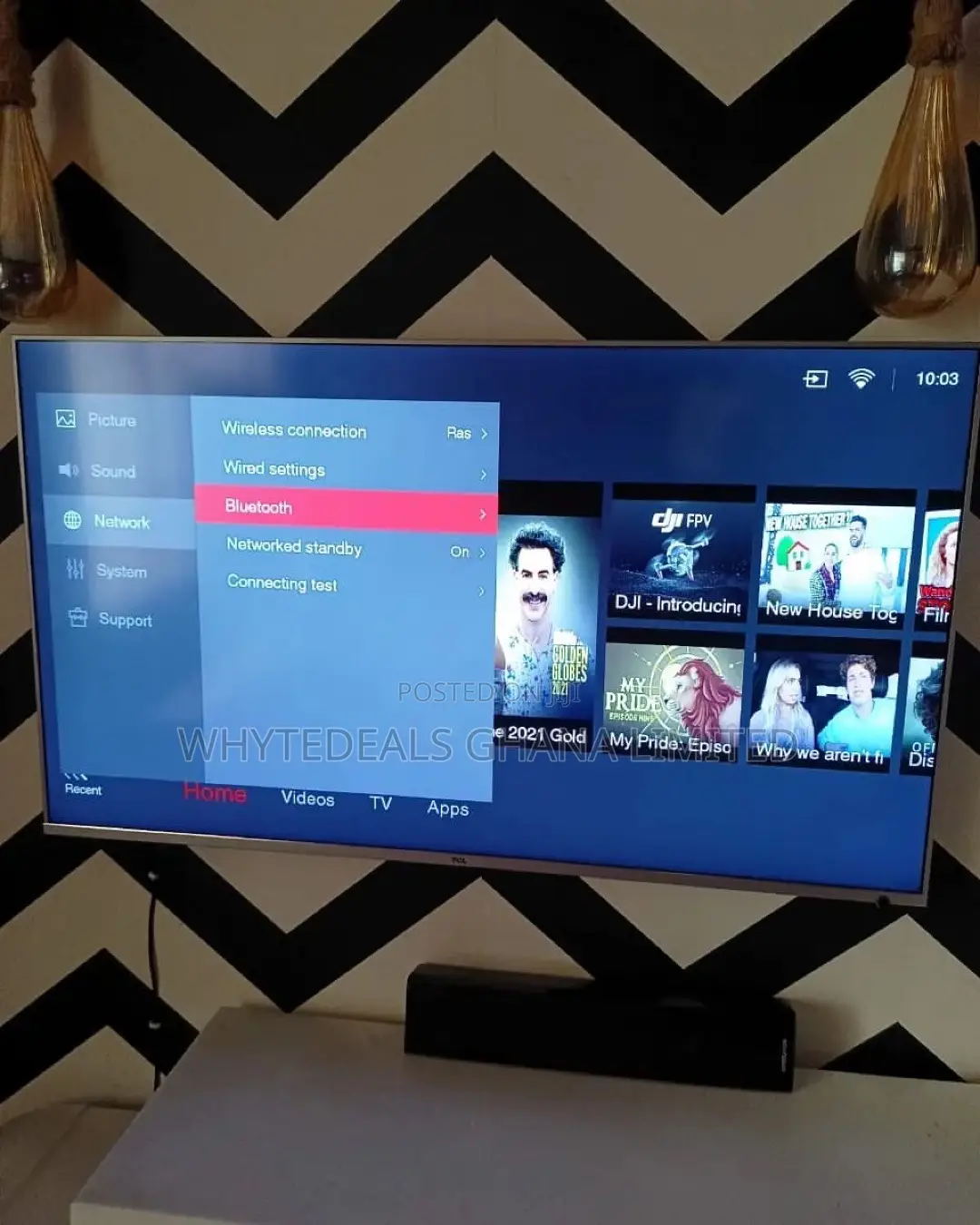 In-Built Satellite! Smart Android TCL 32” Alexa-Voice LED TV