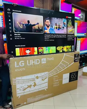 Premium Quality 65” Smart LG Uhd HDR Webos Ai Thinqled TV
