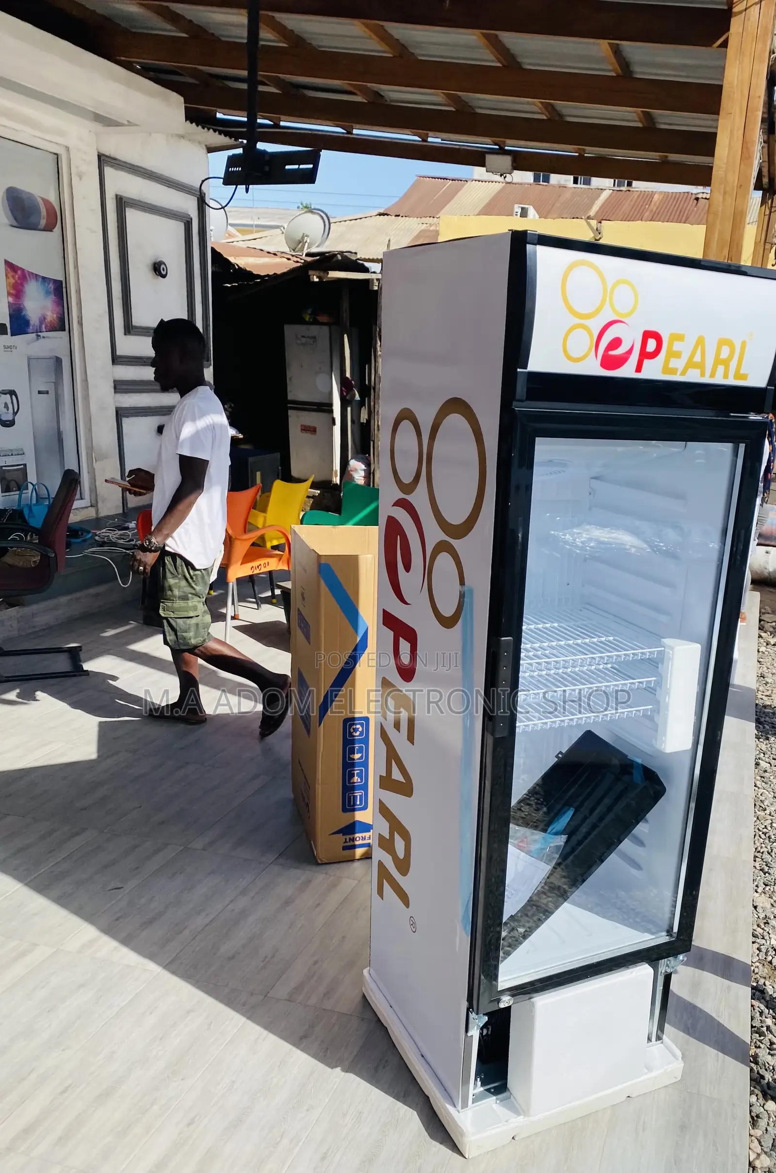 Extremely Cooling Pearl PVC-316 Single Door Refrigerator.
