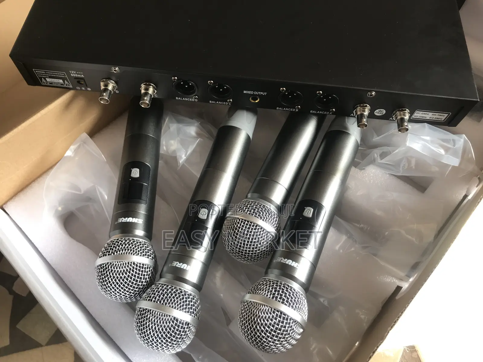 4 In Professional Shure Mic