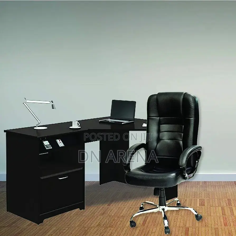 Leather Swivel Chair From Germany