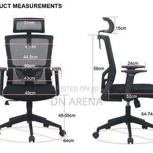 Gorilla Ergonomic Mesh Chair
 With Foot Rest From Germany