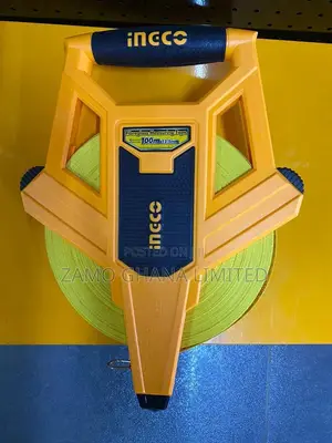 Ingco Fibreglass Measuring Tape 100m - Hfmt82100