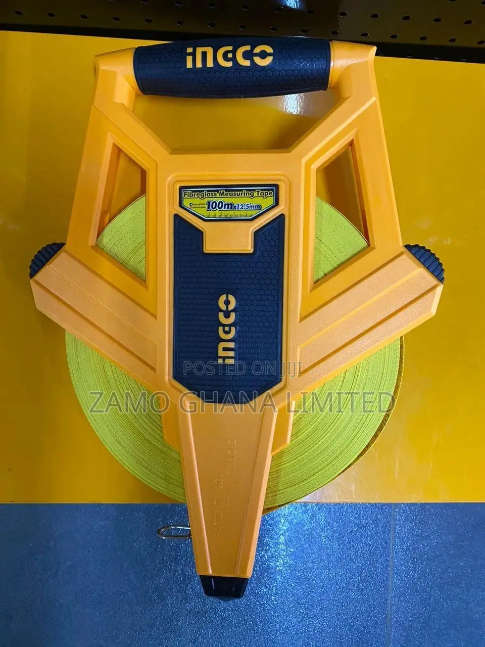 Ingco Fibreglass Measuring Tape 100m - Hfmt82100