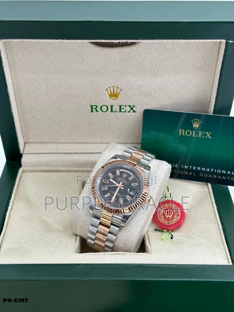 Level Up With This Rolex Stainless Steel Watch