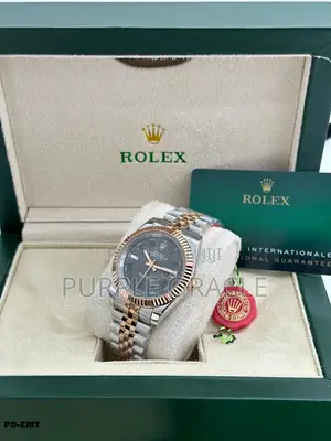 Level Up With This Rolex Stainless Steel Watch