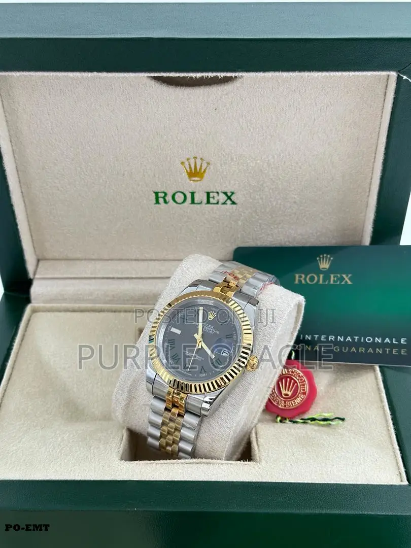 Level Up With This Rolex Stainless Steel Watch