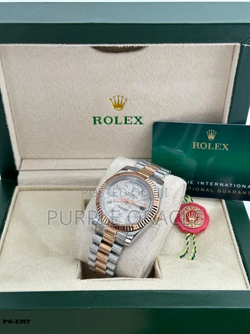 Level Up With This Rolex Stainless Steel Watch