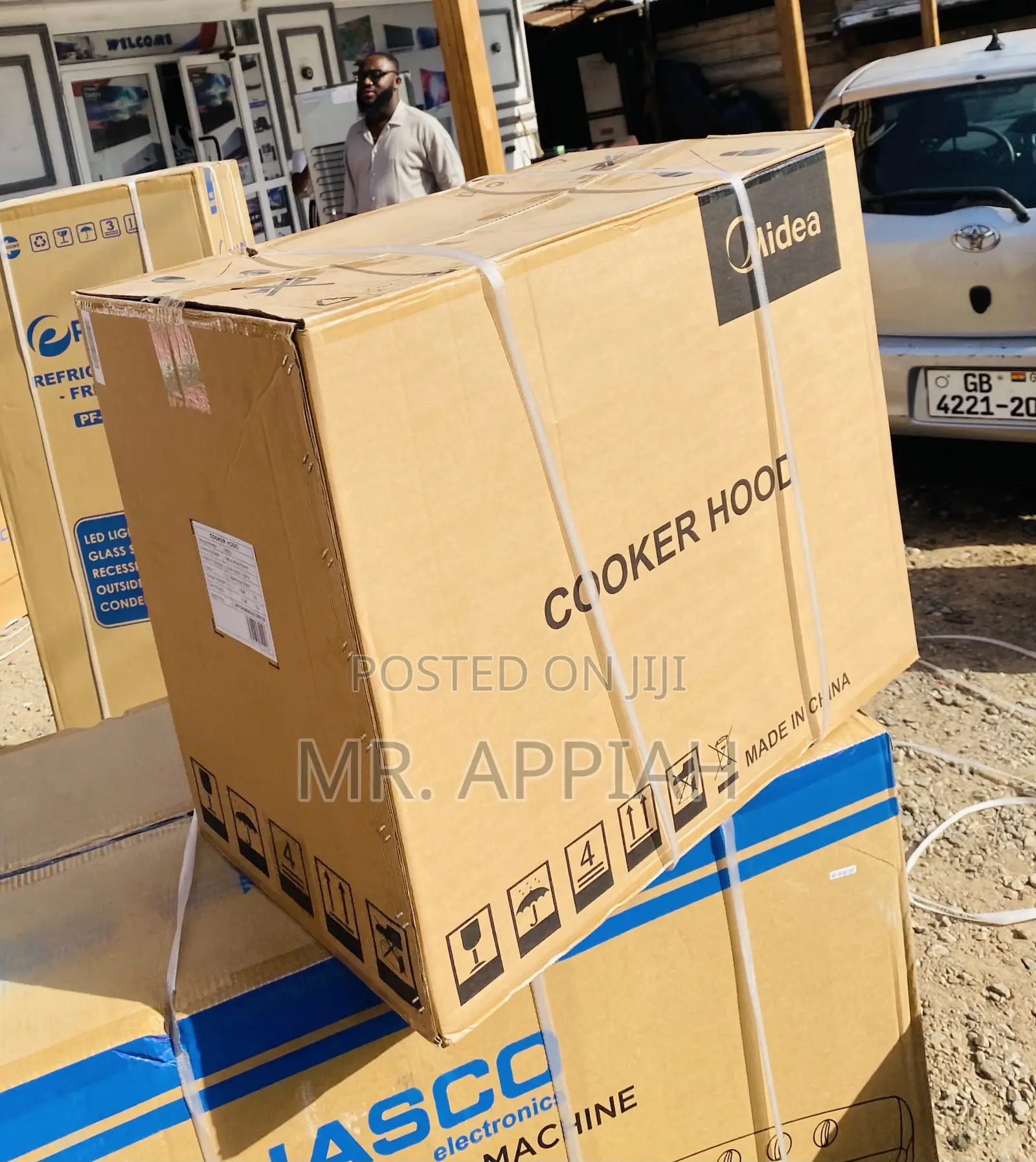 Newly in Stock Midea 60M21 T-Shape Hood Range(Gray).