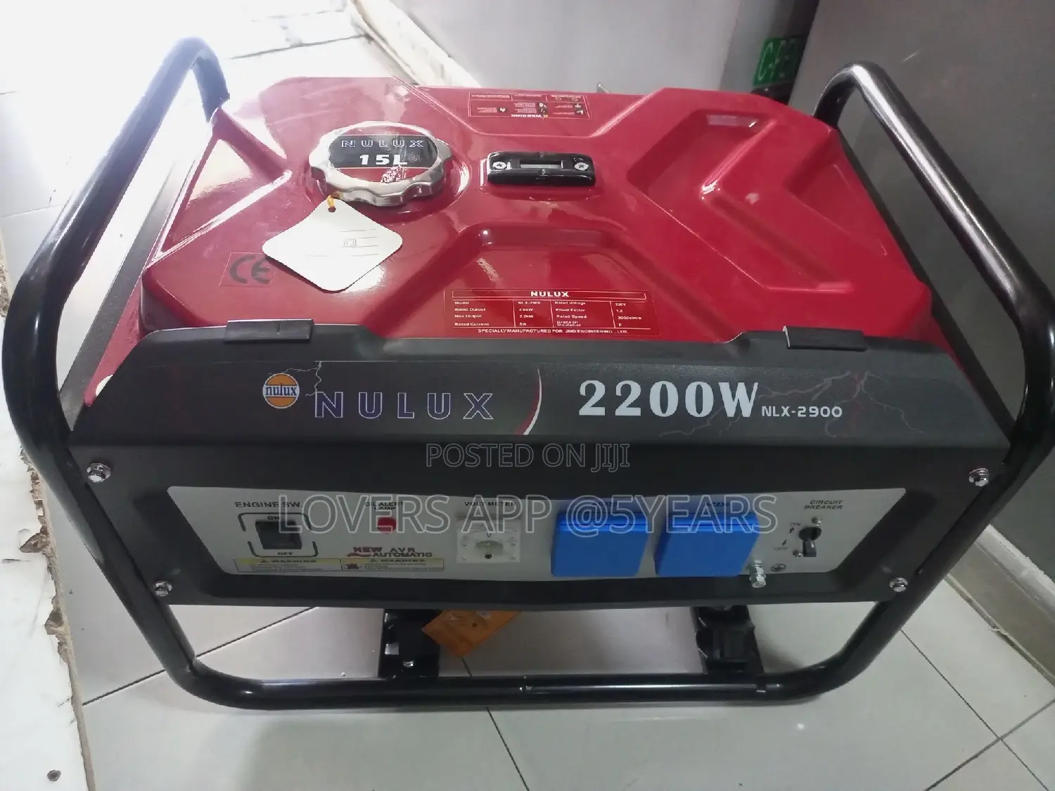 Powerful Nulux Generator 7.5kva Generator for Sale