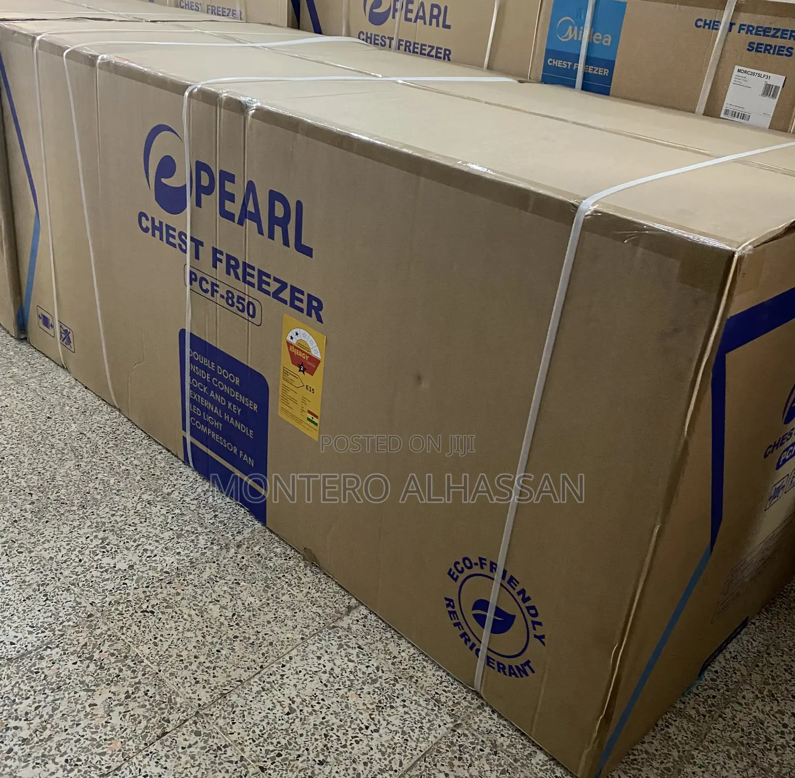 708liters Deep Freezer Pearl