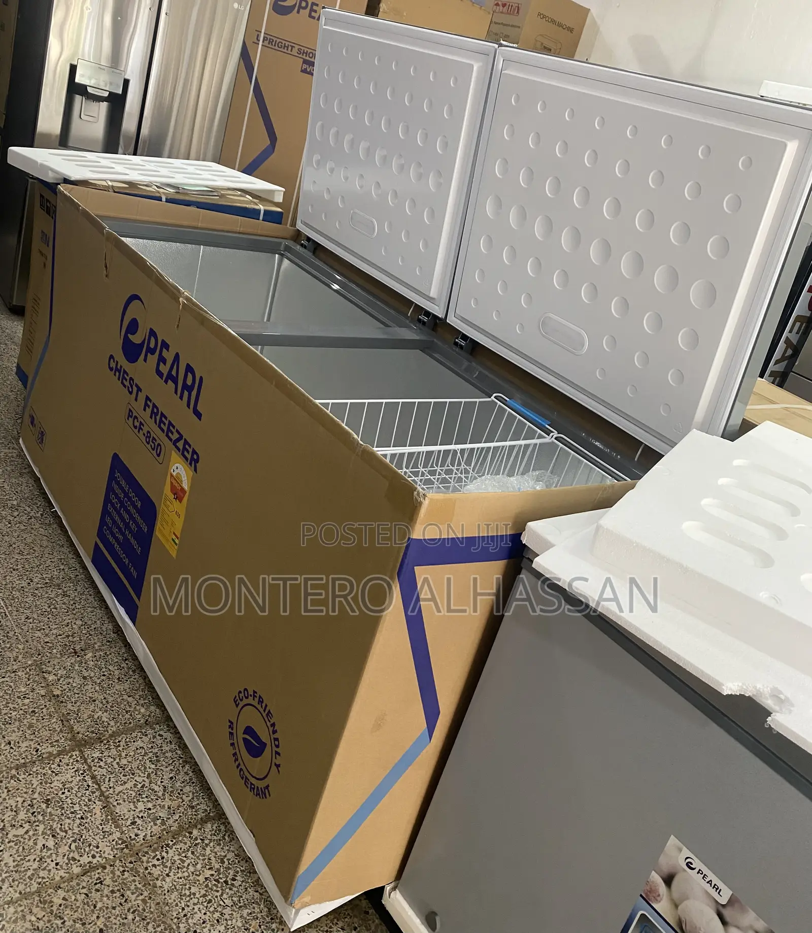 708liters Deep Freezer Pearl