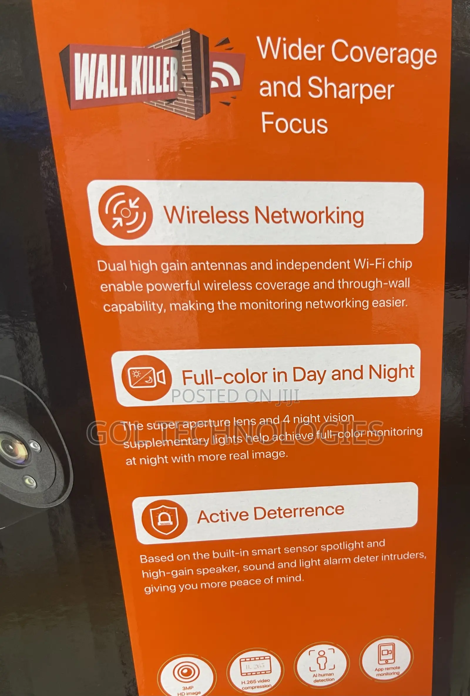 4ch Full Color or Colorvu Wireless Kit 3mp