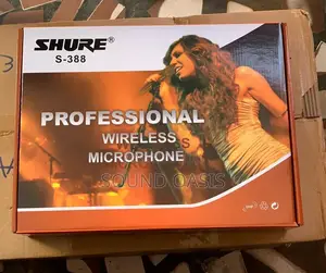 Shure S-388 Professional Wireless Microphone