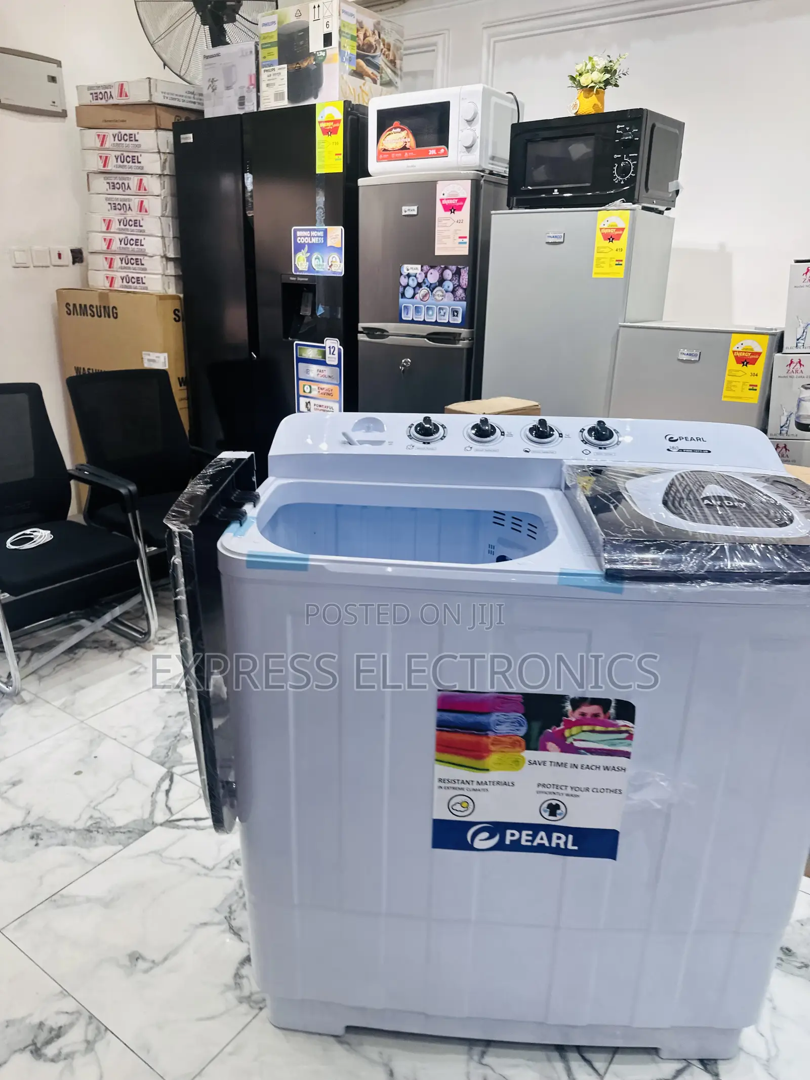 Reliable Sources Washing Machine 18kg Topload Pearl