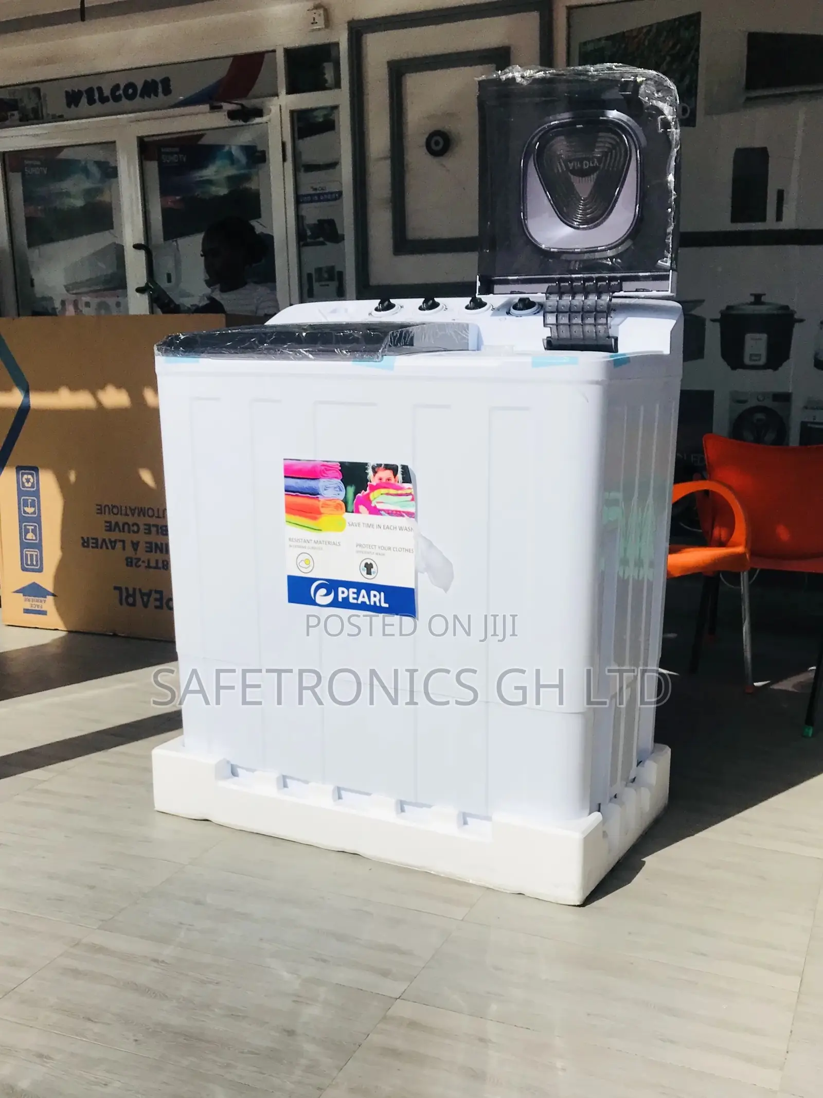 18kg Topload Semiautomatic Washingmachine Pearl