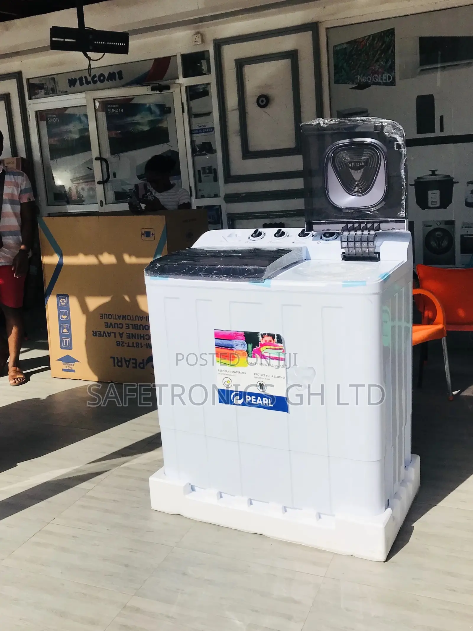 18kg Topload Semiautomatic Pearl Lastest Washingmachine