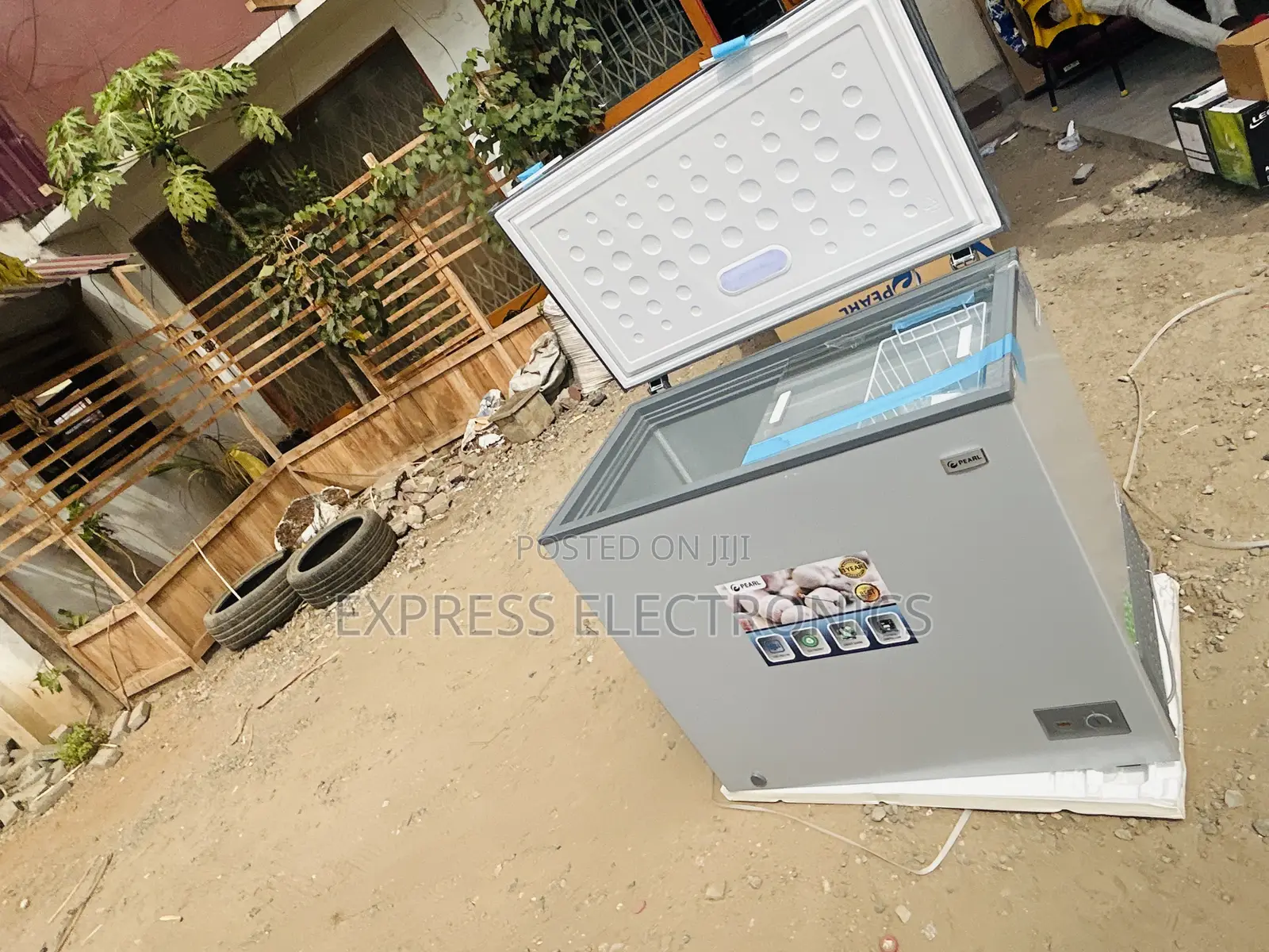 Grey Color Best Chest Freezer Single Door 200L Pearl