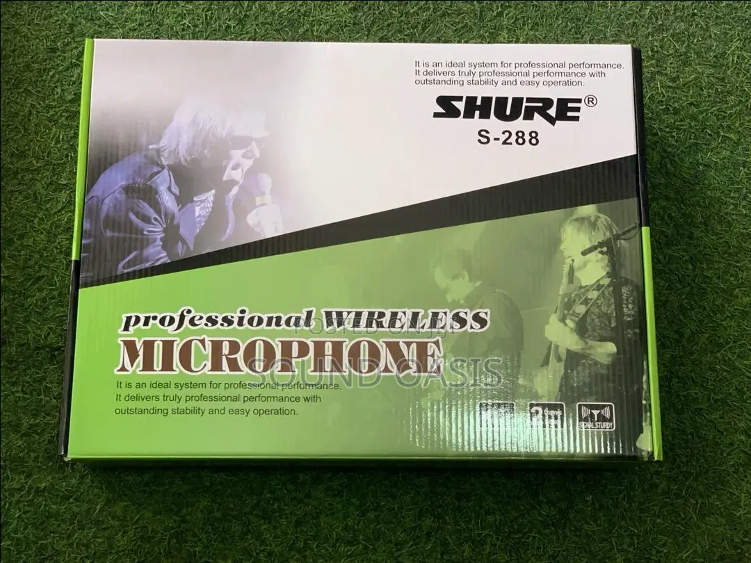 Shure S-288 Professional Wireless Microphone
