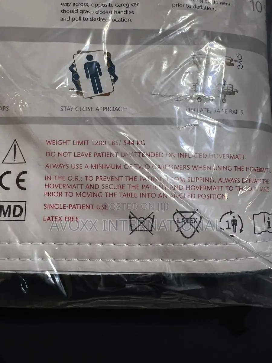 HOVERMATT SINGLE-PATIENT 39" X 78" Air Transfer Mattress