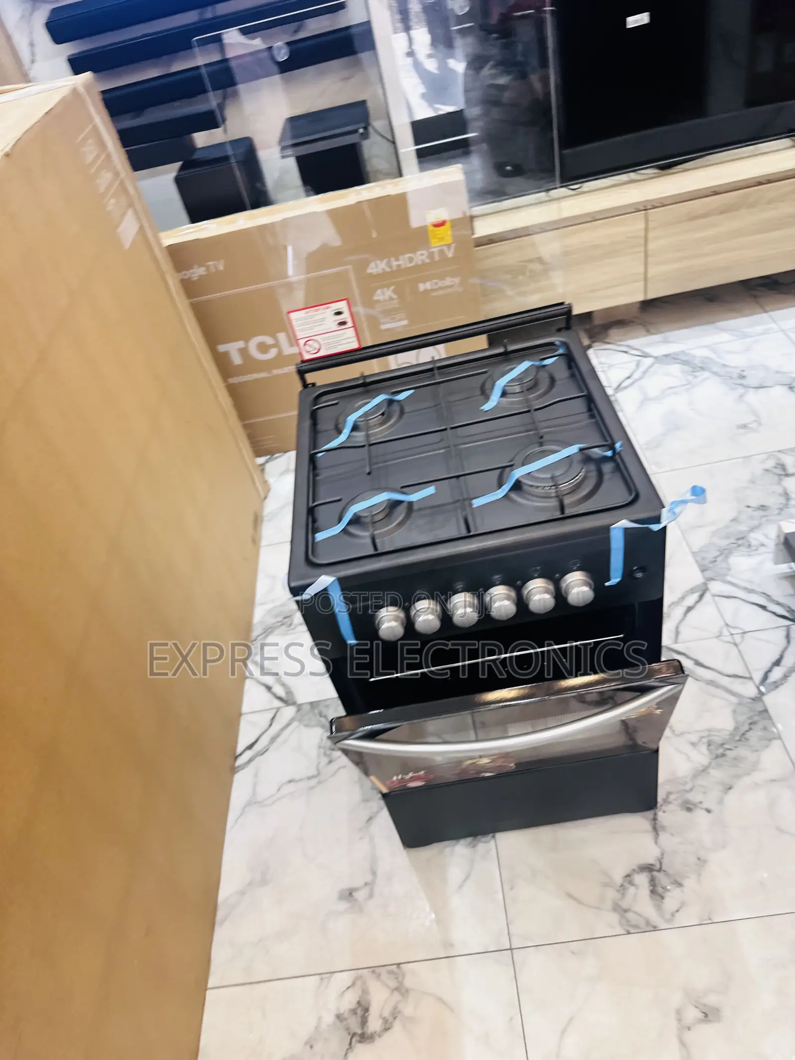 Highly Recommend Gas Cooker Oven Grill 4burner Oven