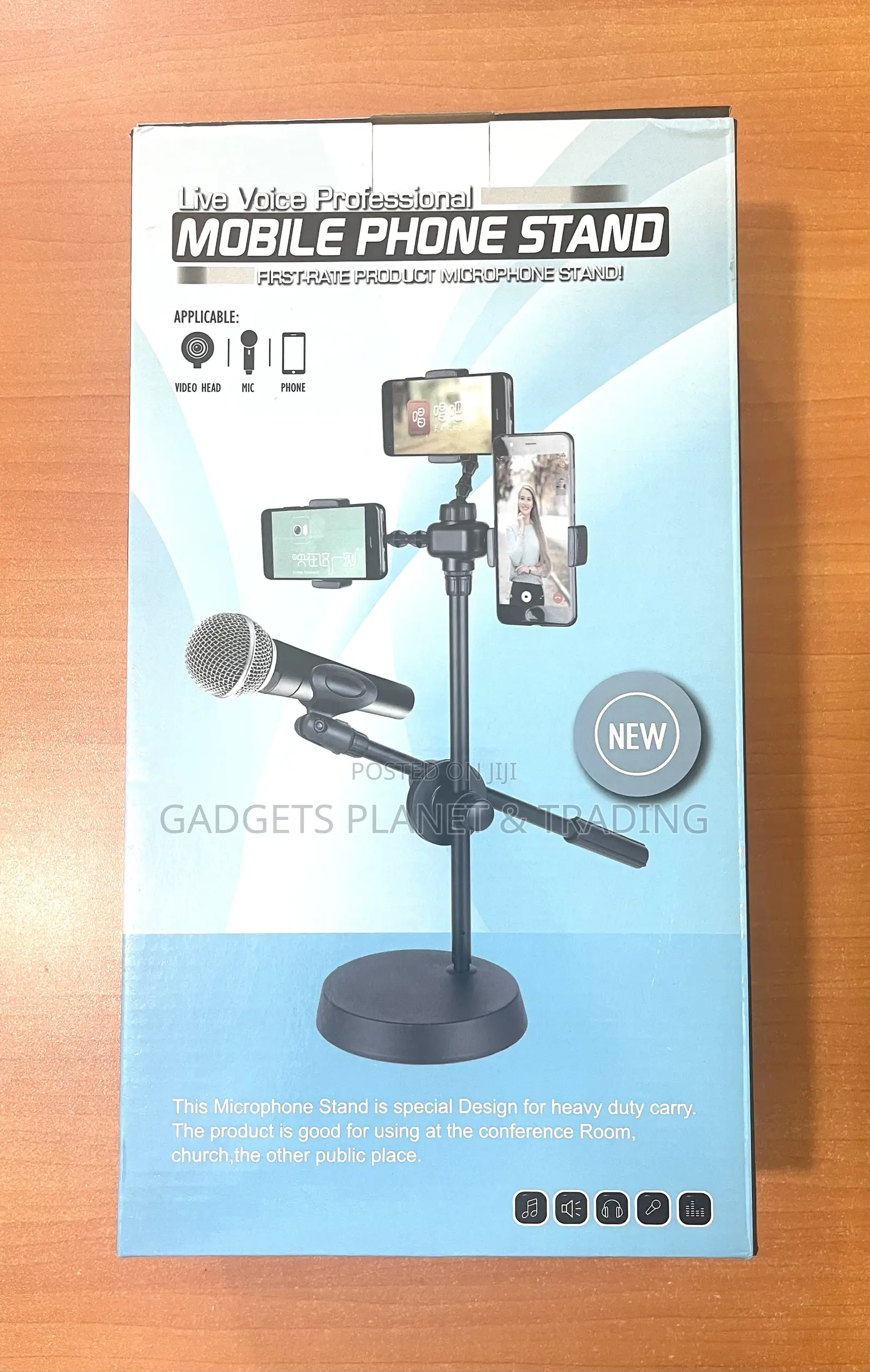 Live Voice Professional Video Making Stand 4 in 1