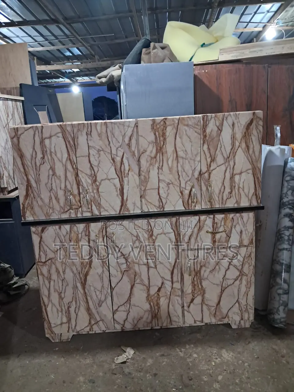Quality Kitchen Cabinet Top N Down ( Payment After Delivery)
