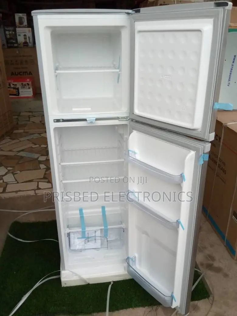 Nasco Double Door Fridge 166 Litres Top Freezer