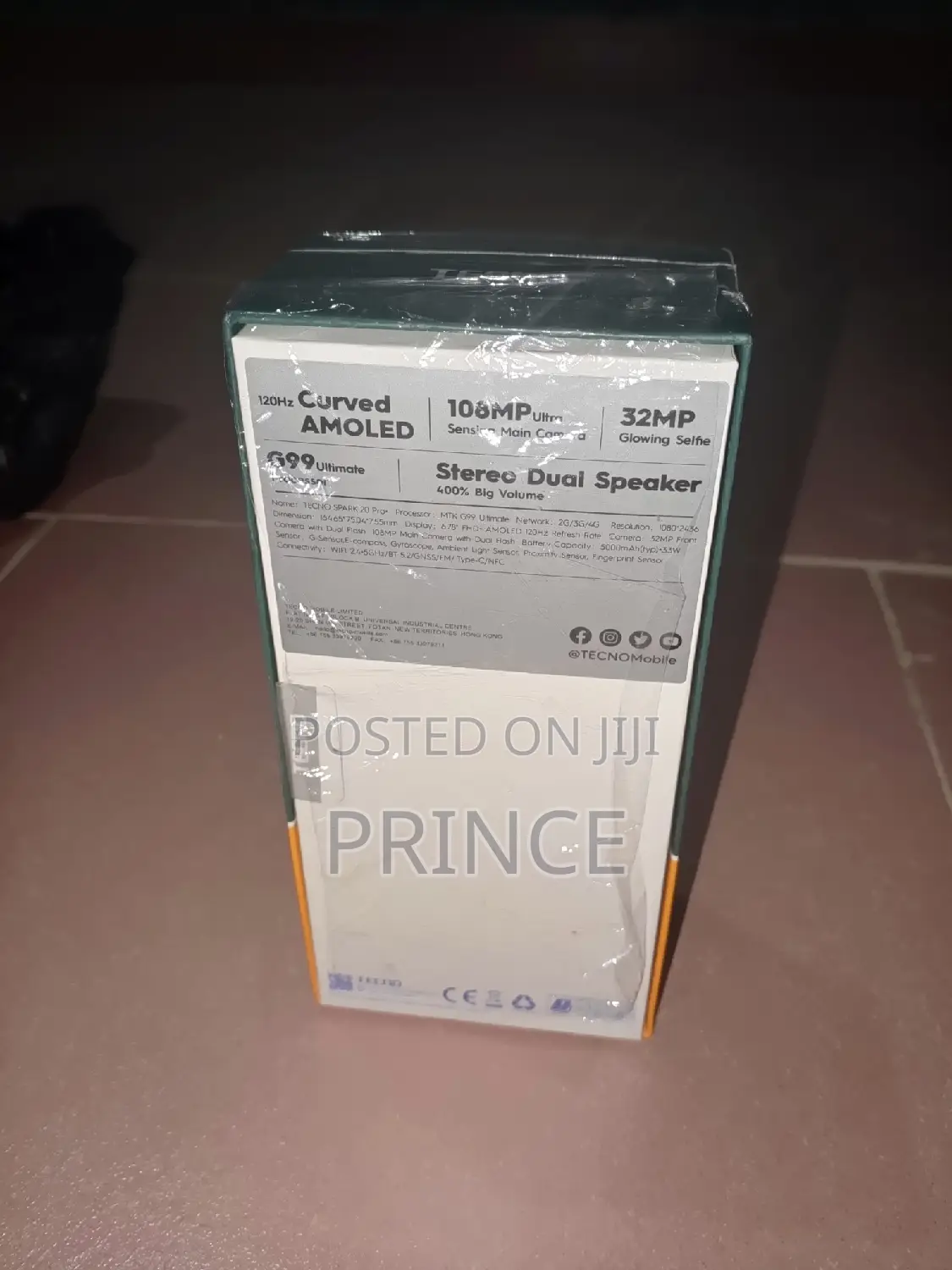 New Tecno Spark 20 Pro Plus 256 GB Green