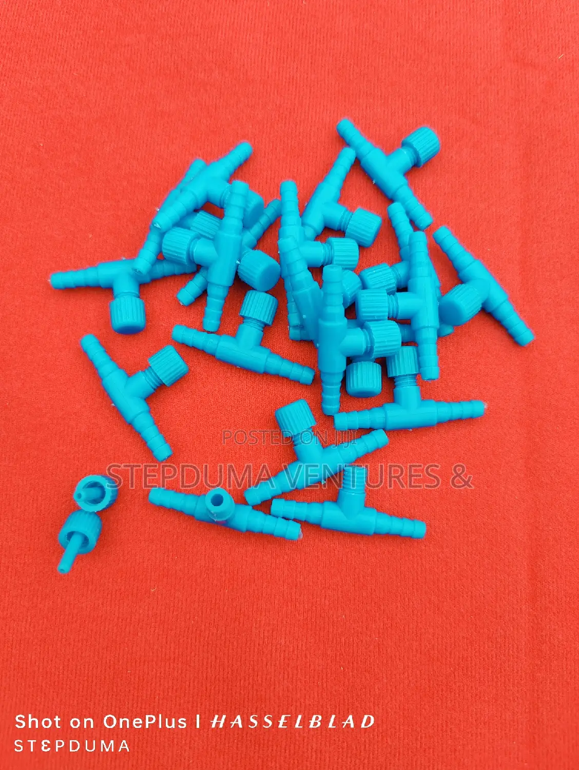Aquarium Plastic Air Hose T Connector Tubes