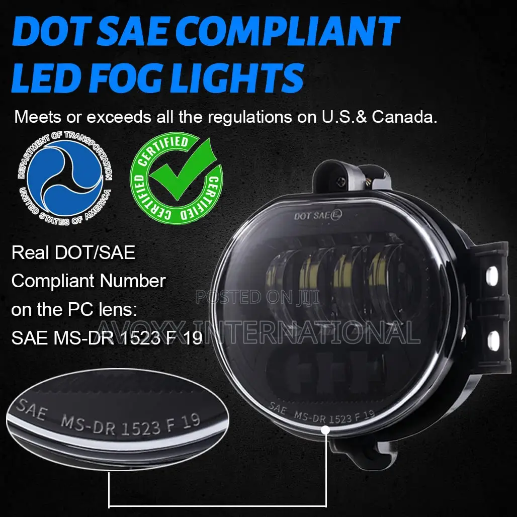 Z-Offroad 2pcs 63W LED Fog Lights Lamps Replacement/82009-1