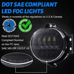 Z-Offroad 2pcs 63W LED Fog Lights Lamps Replacement/82009-1