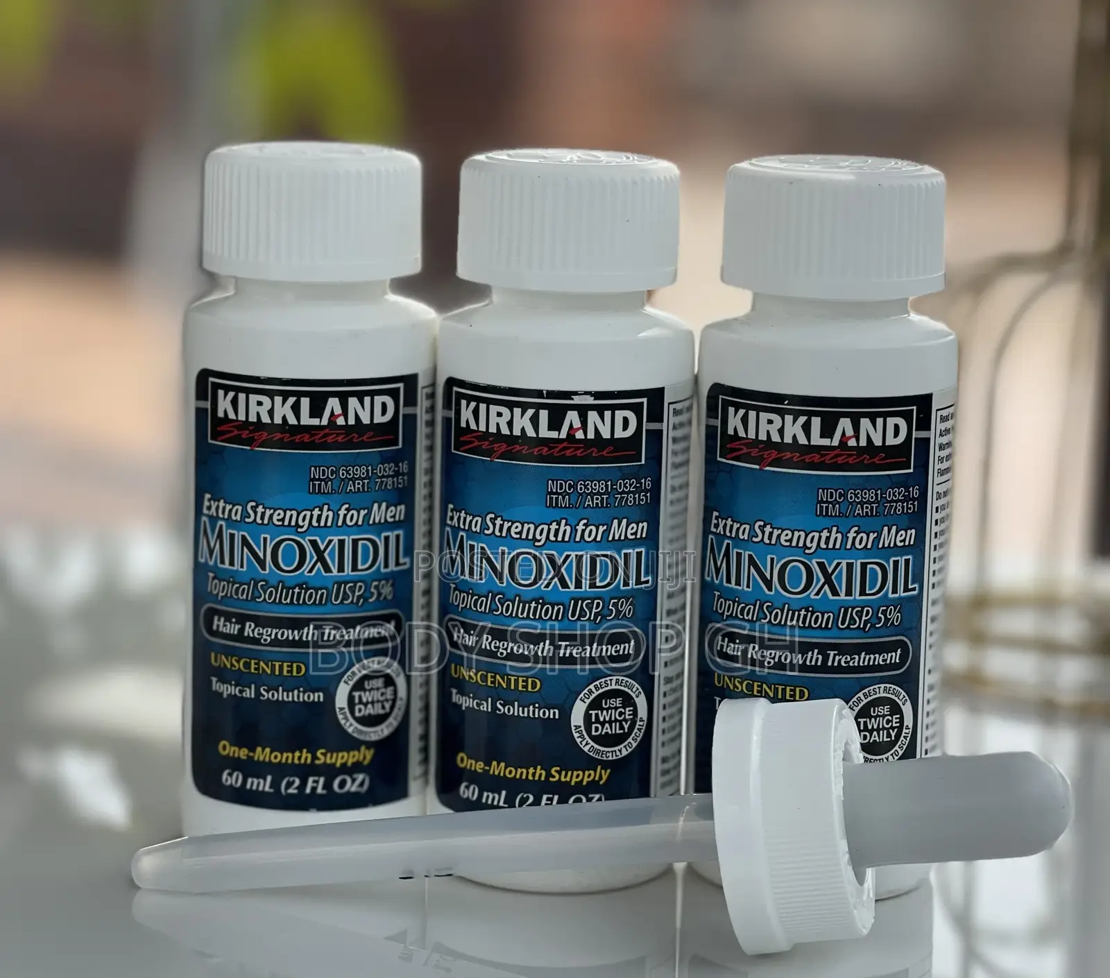 Extra Strength/ Kirkland Minoxidil 5% / Beard and Hair Grow