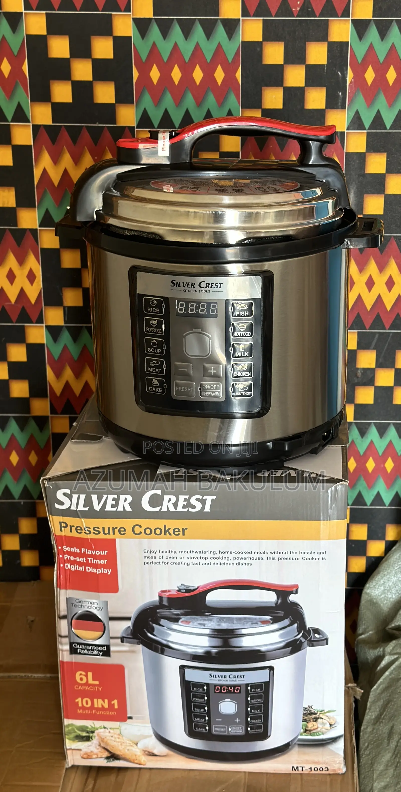 Silver Crest Electric Pressure Cooker