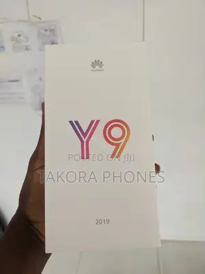 New Huawei Y9 2019 128 GB Black