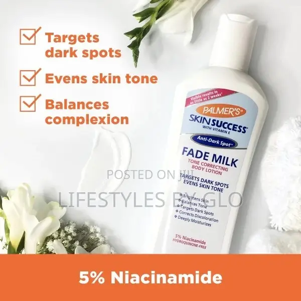 Skin Success Anti-Dark Spot Fade Milk Lotion (Niacinamide)