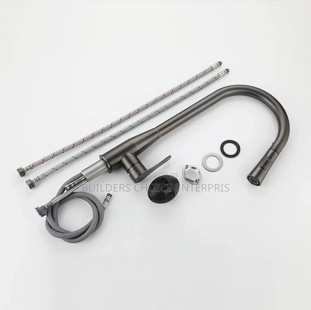 Matte Black Anti Rust Spray Faucet