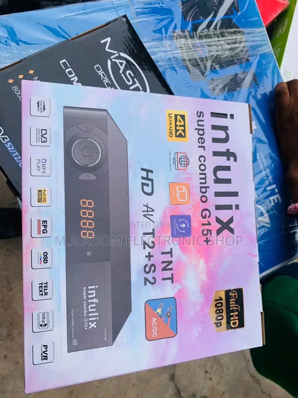 Brand New Infulix Super Combo F15+ Uhd Decoder.